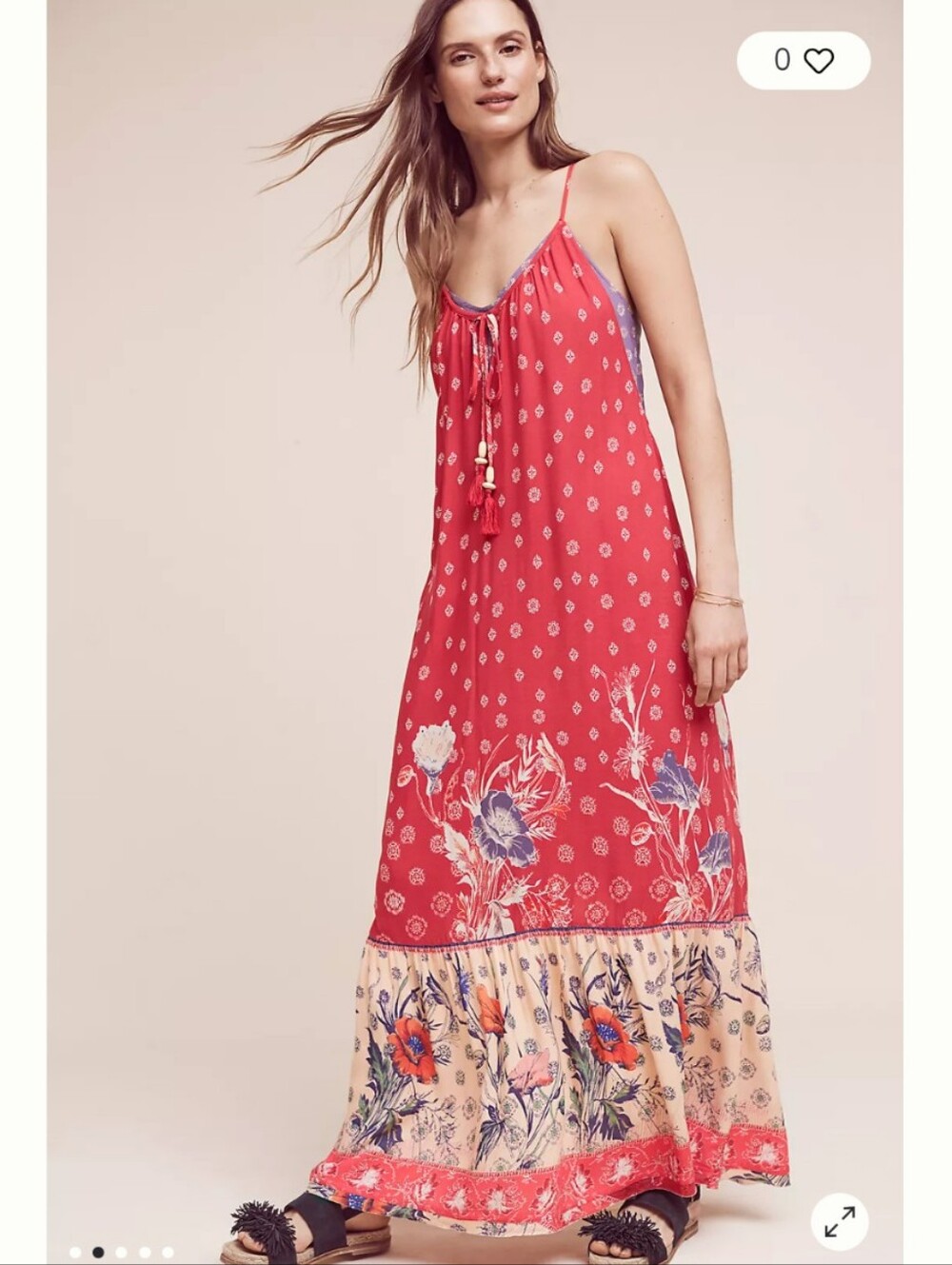Gorgeous Anthropologie Maeve Juniper Maxi Dress